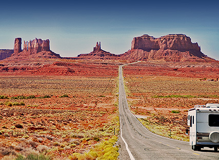RVs for national park vacations – Monument Valley