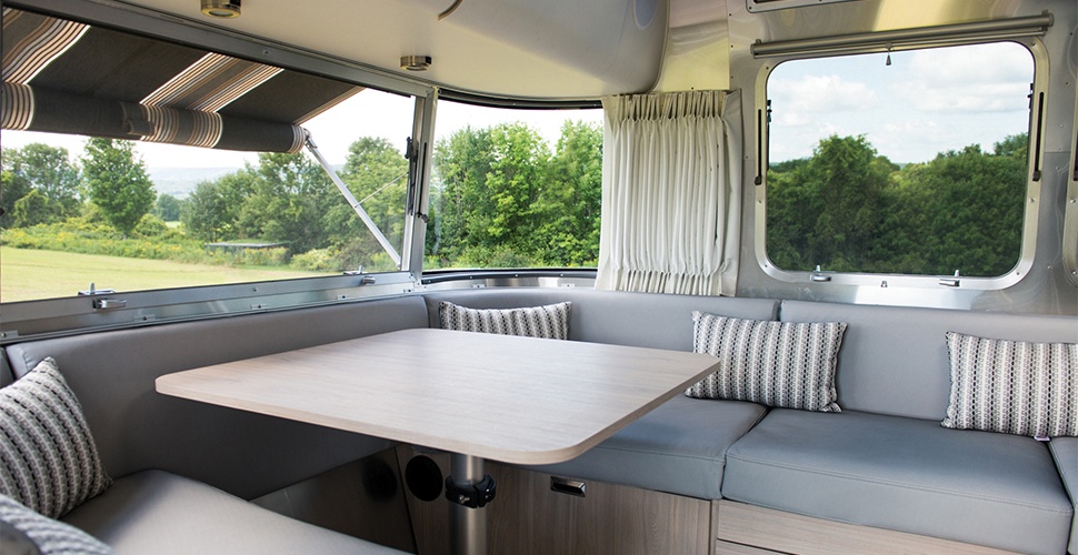 airstream inside airstream globetrotter interior rv