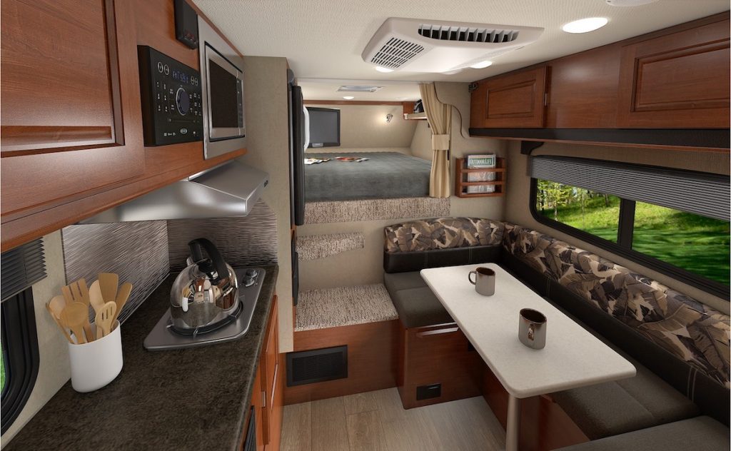 lance truck camper interior