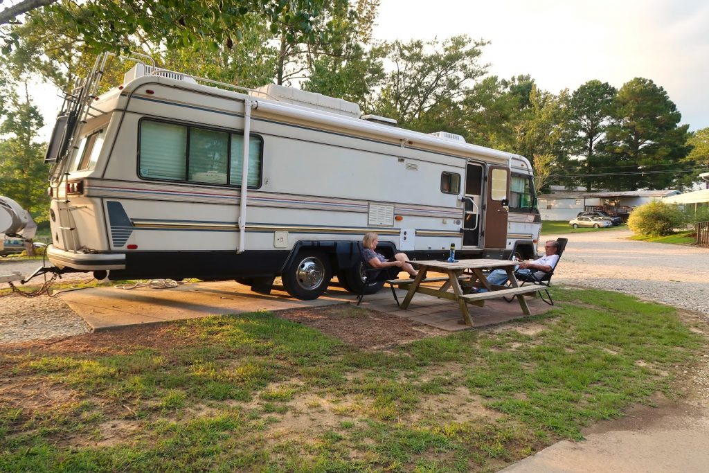 parked RV depreciating value