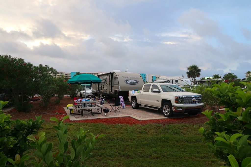 rv road trip family camp