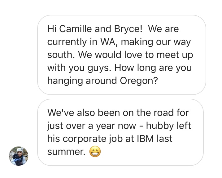 making rv friends on instagram