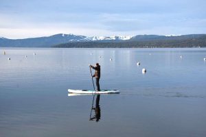 inflatable paddle board rv trip