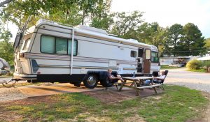 make reservations at rv park