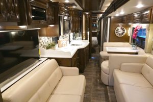 visit rv dealership to see inside rv models