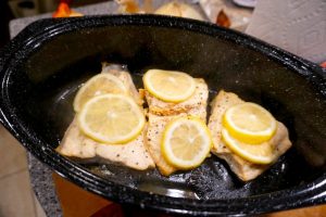 rv camping meal recipe pescatarian fish salmon camping recipe