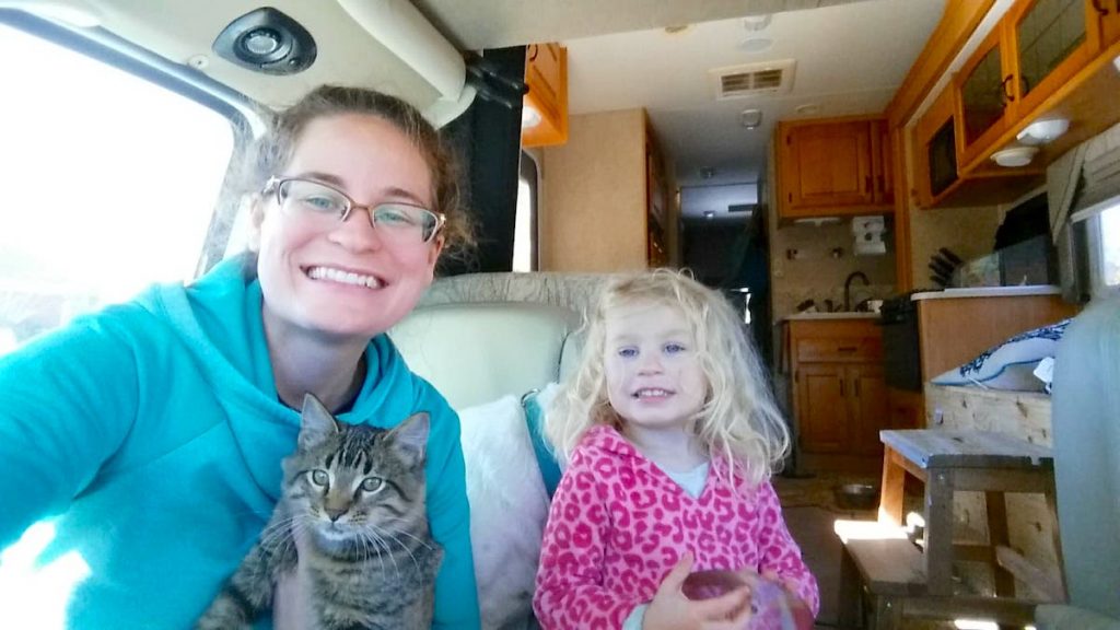 rv blogger rving with family and pets