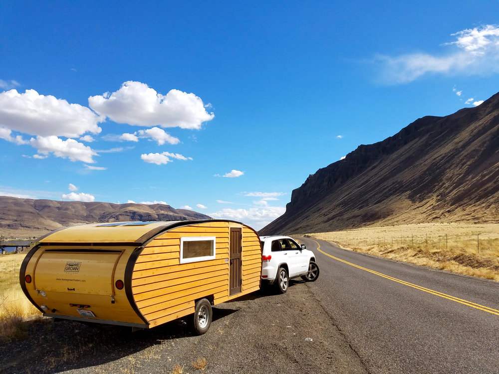 wooden trailer teardrop wooden handmade rv towable