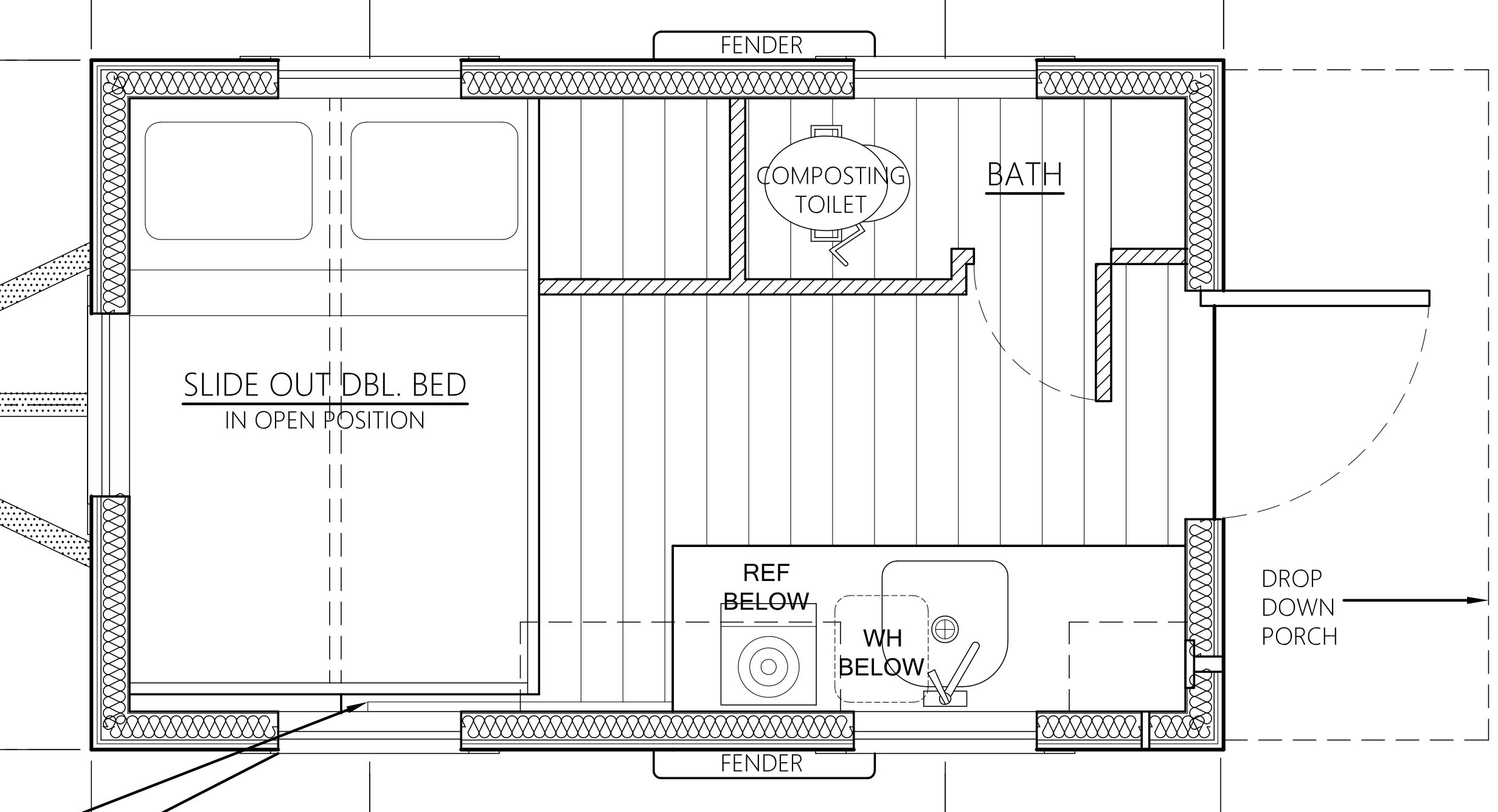 Salsa Box Tiny  House  Floor  Plan  Sample  Campanda News