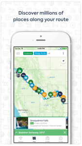 roadtrippers app