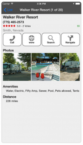 rv parks campgrounds app