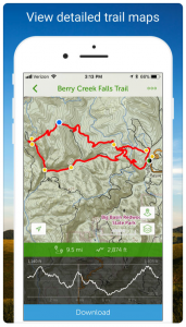 alltrails hiking rv app