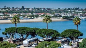 newport beach southern california rv resort luxury rv park newport dunes