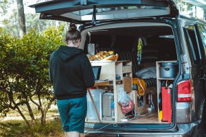 van life storage interior rv travel
