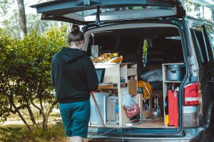 van life storage interior rv travel