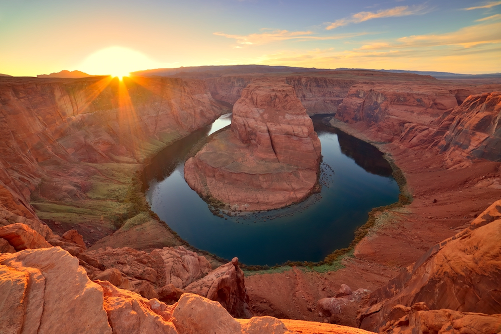 Horseshoe Bend Colorado river sunset Campanda News