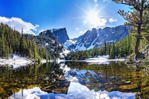 rocky mountain national park sprague lake rv camping colorado
