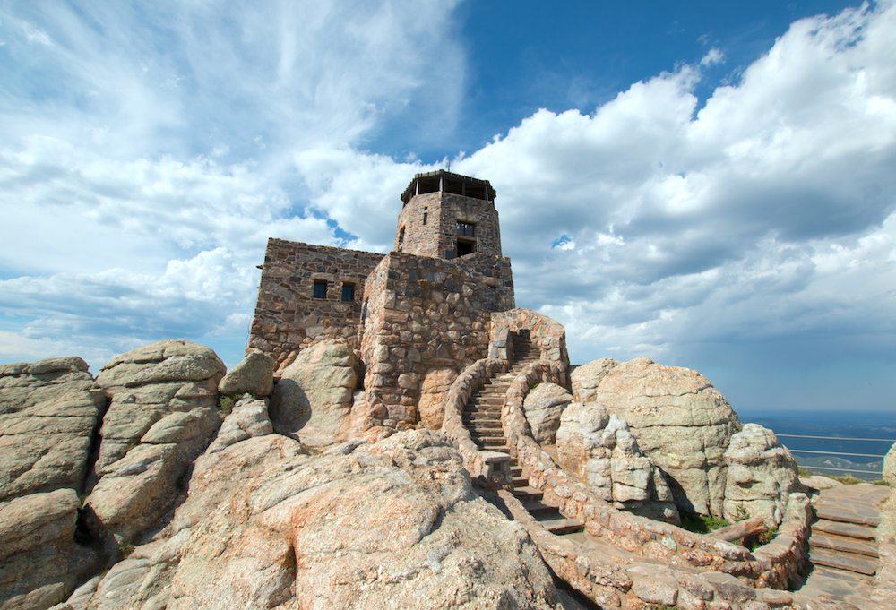 black elk peak custer state park south dakota mountain hiking rv trip