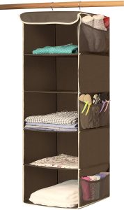 hanging organizer rv storage hacks