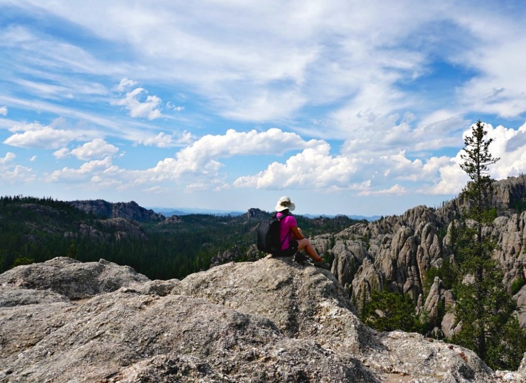 black elk peak south dakota hiking rv vacation