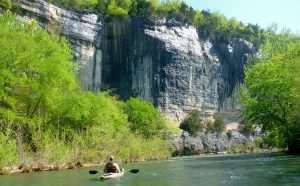 buffalo national river arkansas rafting rv camping trailer