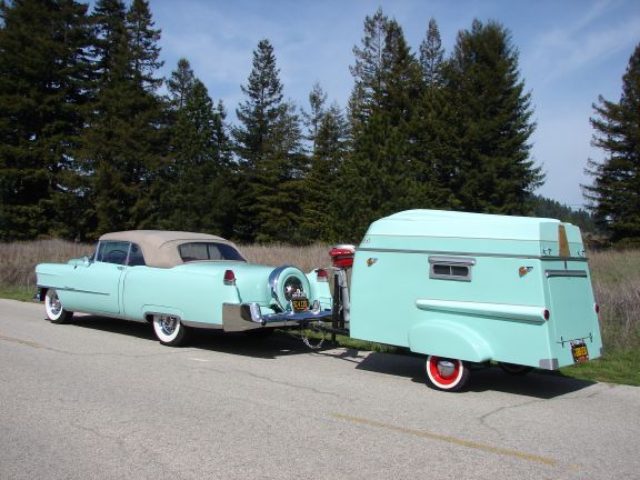 trailerboat vintage boat trailer american dream camper retro