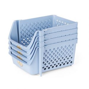 stackable bins crates rv closet motorhome organization