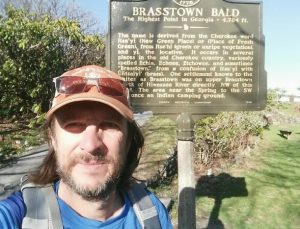 brasstown bald highest point in georgia hiking rv trip