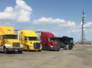 drive day rv motorhome gas station truck stop