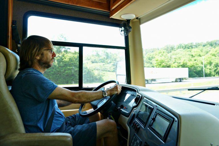 Driving A Class A Motorhome For The First Time