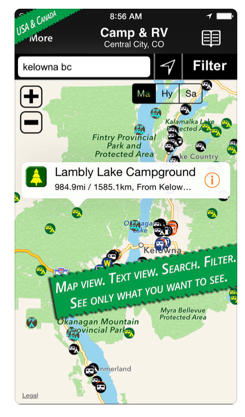 Camco Life is Better at the Campsite Window Thermometer, RV Map Design -  Luxury Coach Sales & Service