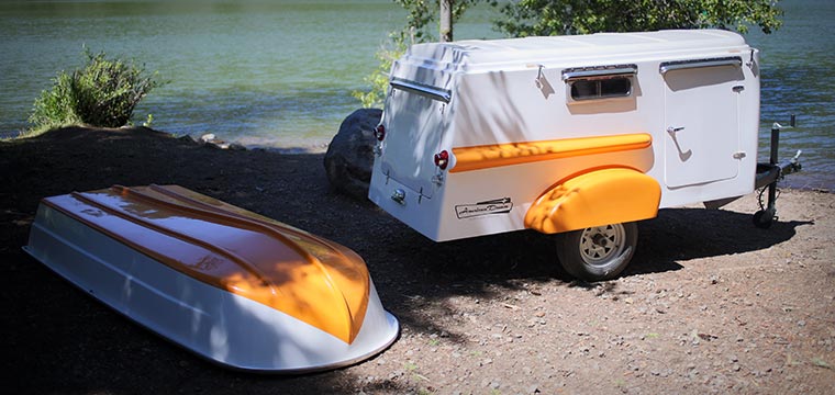 detachable roof trailer boat the american dream retro trailer boat
